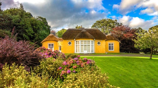 Derrymore House in summer, Northern Ireland